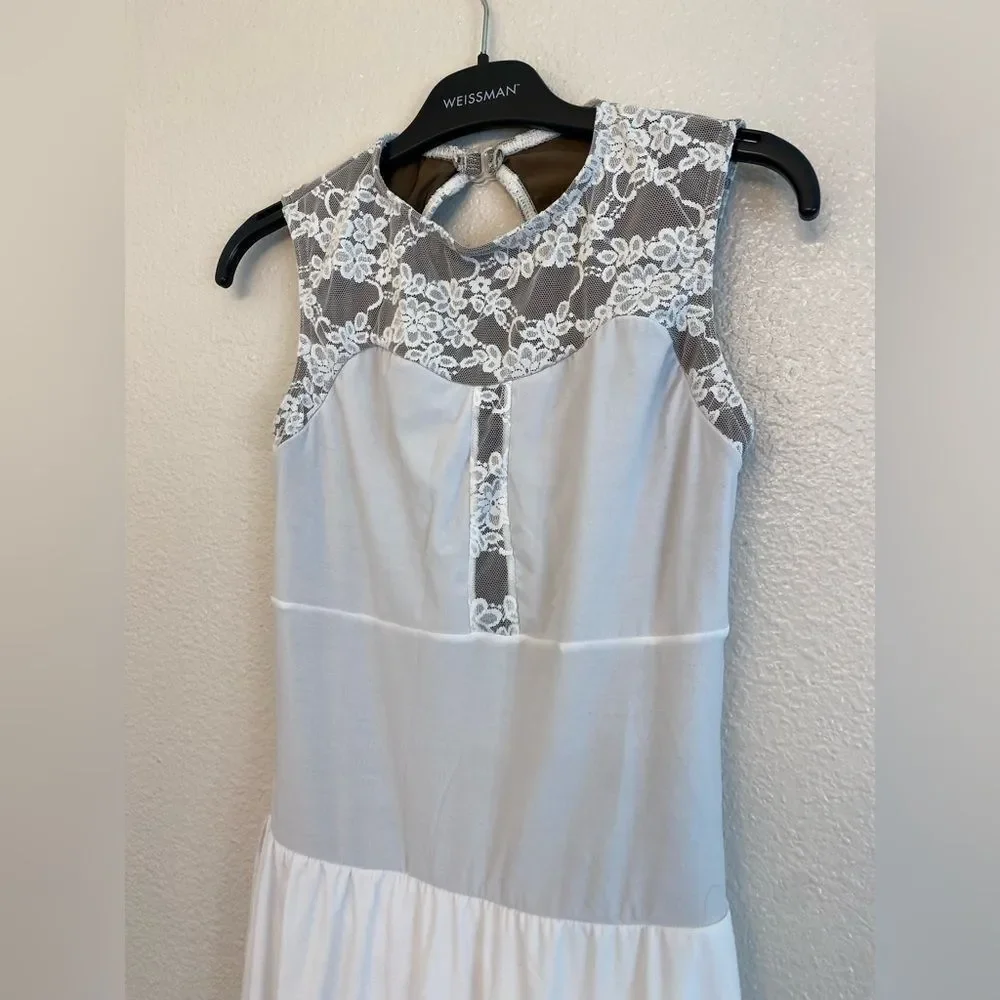 WEISSMAN Dance Costume dress lyrical jersey lace Remember Me 10803 SA adult